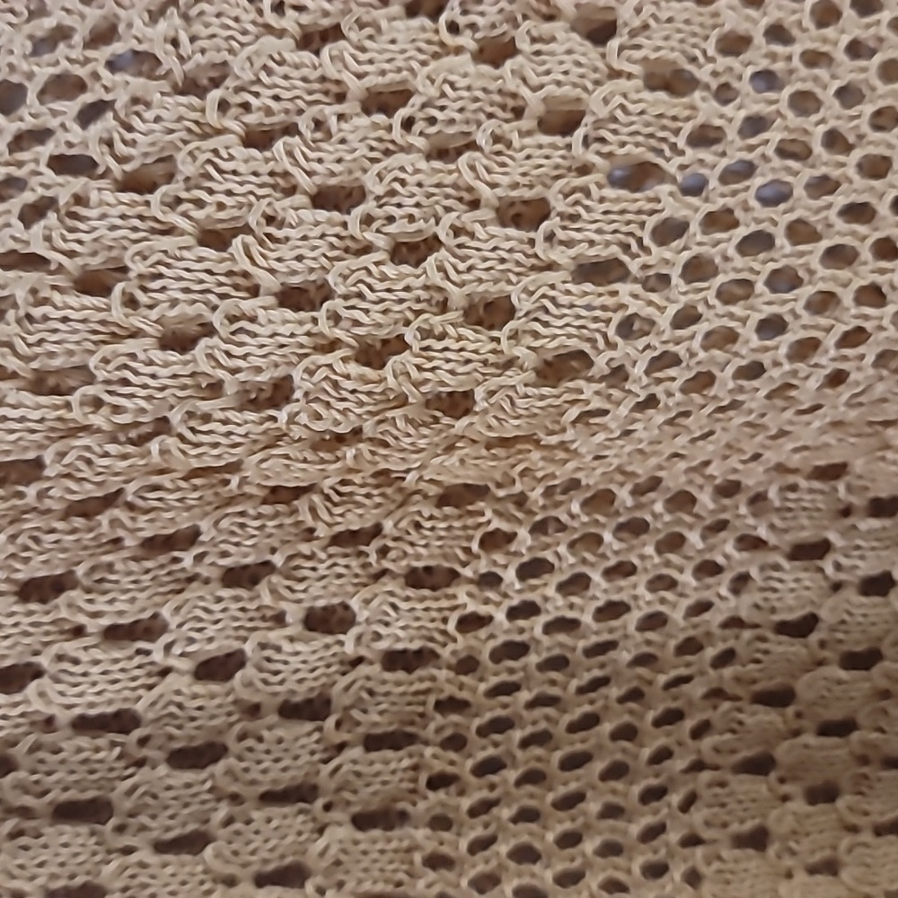 Crochet Knit Swim Cover Up - Picture 3 of 7
